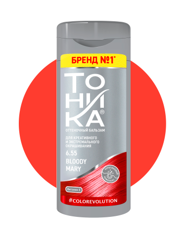 ТОНИКА бальзам д/волос оттеночный т.6.55 кровавая мэри